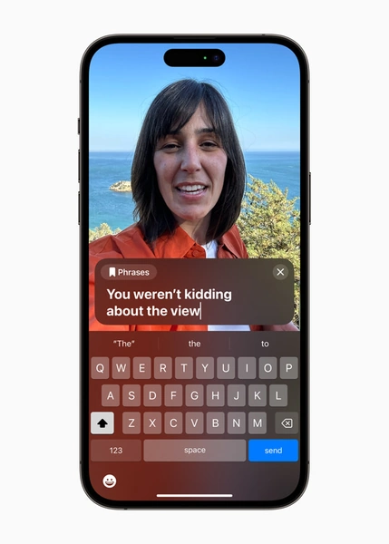 Apple anuncia novos recursos de acessibilidade para iPhone, iPad e Mac live speech apple