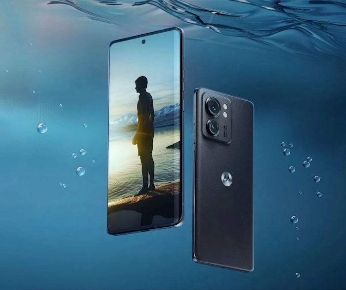 Motorola Edge 40 chega ao Brasil: Chipset Dimensity, tela de 144Hz e cor Viva Magenta motorola edge 40 prova d agua