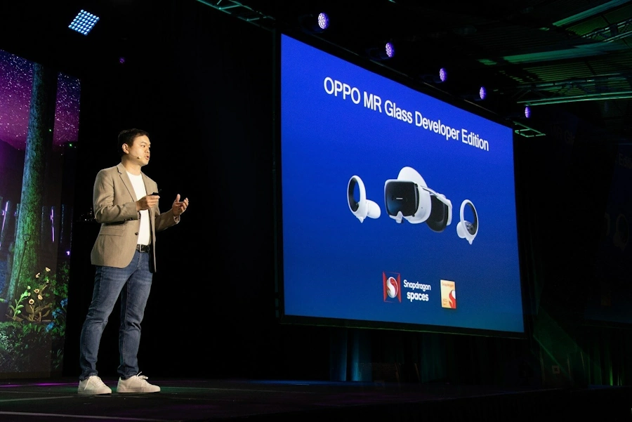 Oppo revela óculos de realidade mista durante a AWE 2023 MR Glass Developer Edition oppo lancamento