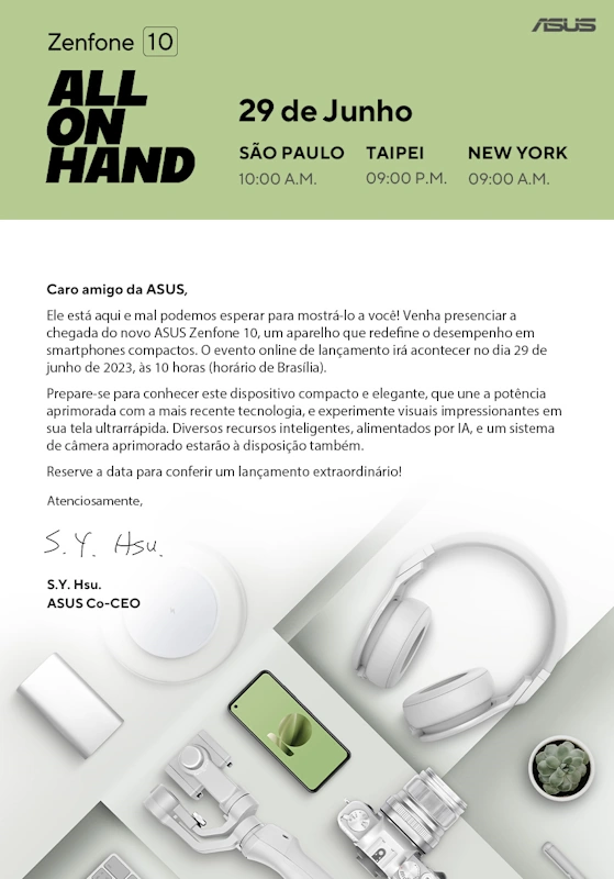 asus zenfone 10 lancamento