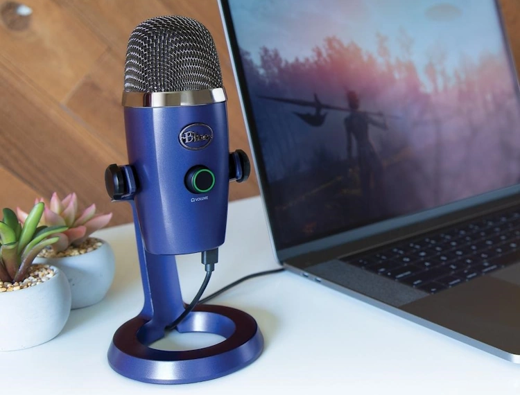 Microfones Condensadores: 4 modelos para você analisar microfone condensador usb azul