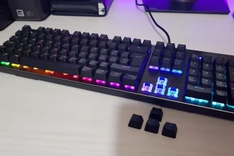 teclado semi mecanico