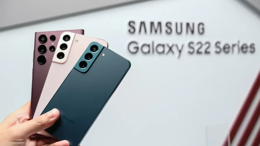 galaxy s22 series lancamento