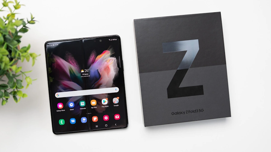 galaxy z fold 3 caixa