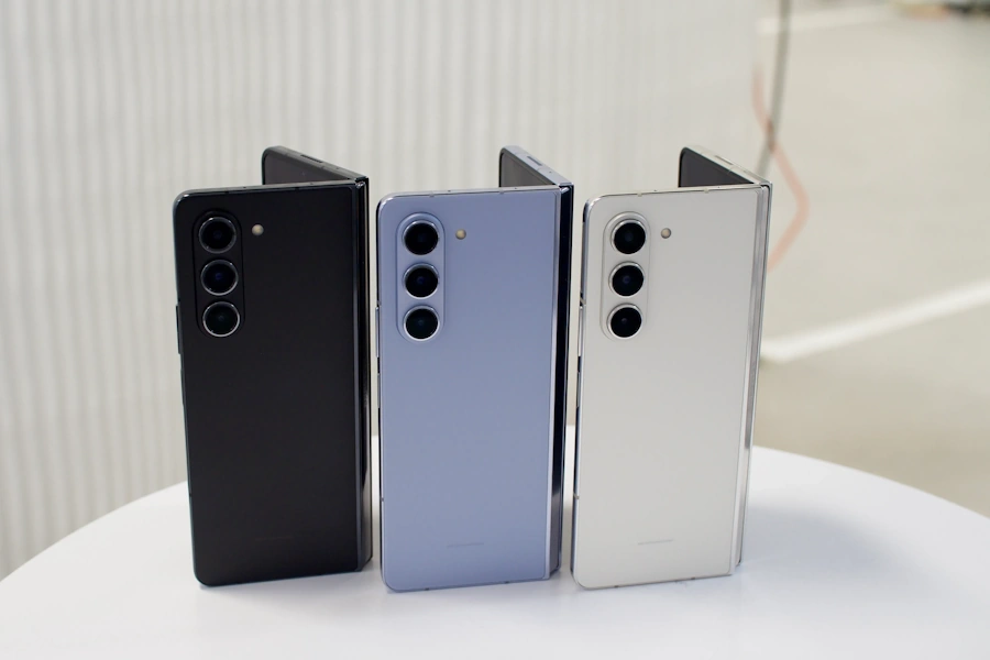 Samsung revela novos modelos dobráveis: Galaxy Z Flip 5 e Z Fold 5 galaxy z fold 5 cores