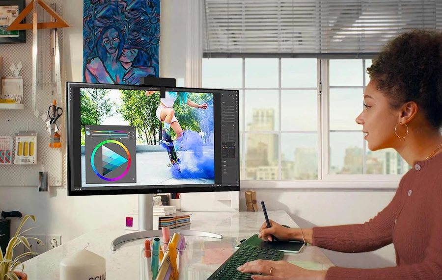 LG lança 27BQ85U-W, monitor 4K voltado para o mercado criativo lg 27bq85u-w
