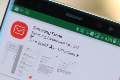 samsung email atualiza