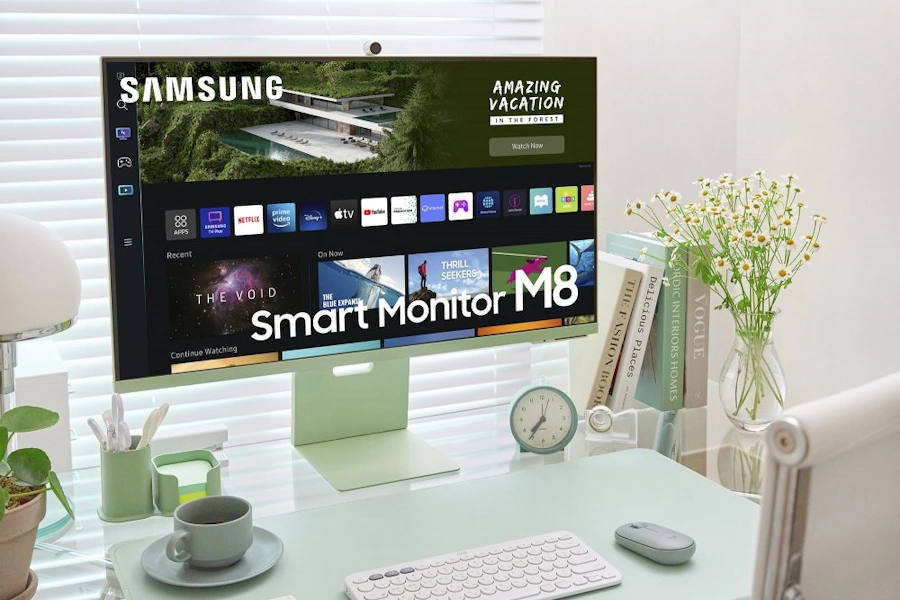Samsung traz inovações para o Smart Monitor M8 e M5 no Brasil smart monitor m8 diferencial