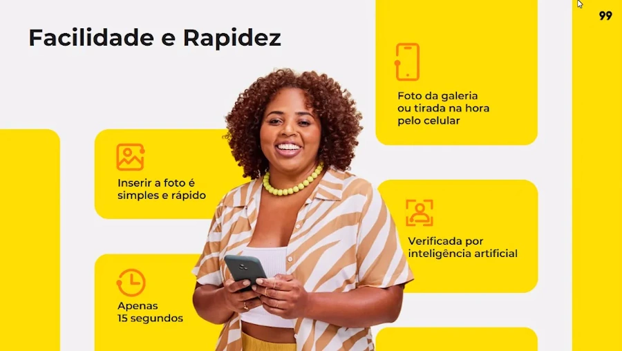 99 selo verificacao