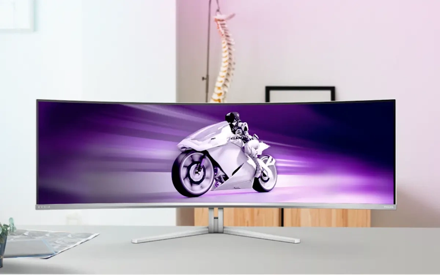 Philips lança no Brasil o monitor Evnia 49M2C8900 com tecnologia QD-OLED Evnia 49M2C8900 monitor