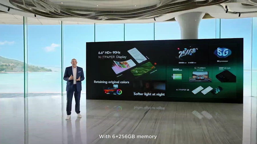 TCL lança os smartphones TCL 40 NXTPAPER 5G e 40 NXTPAPER 4G TCL 40 NXTPAPER 5G especificacoes