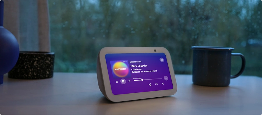 Amazon apresenta no Brasil a terceira geração do Echo Show 5 amazon echo show 5 terceira geracao