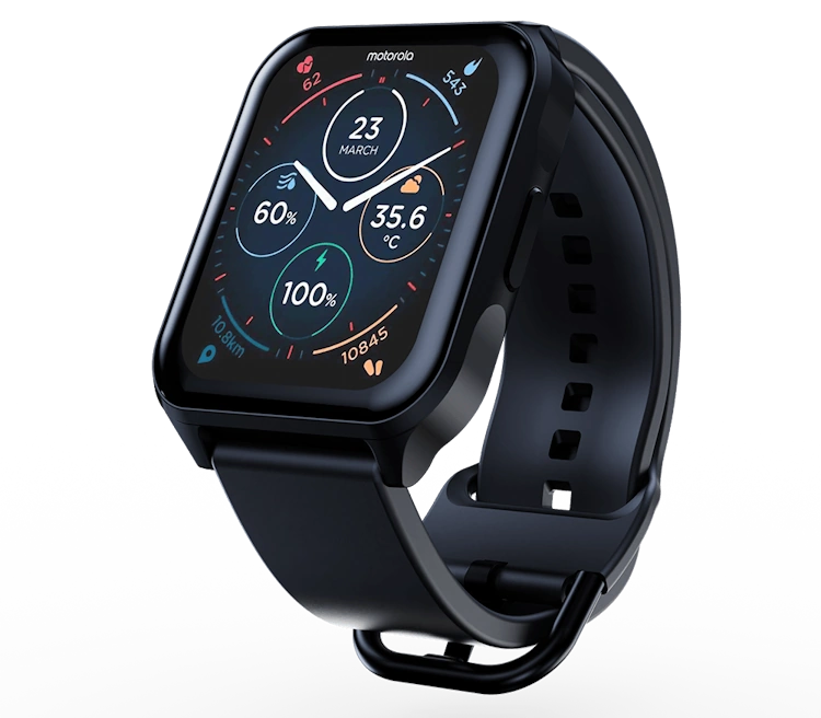 Motorola lança Moto Watch 70, relógio inteligente voltado para saúde e atividades motorola moto watch 70 design