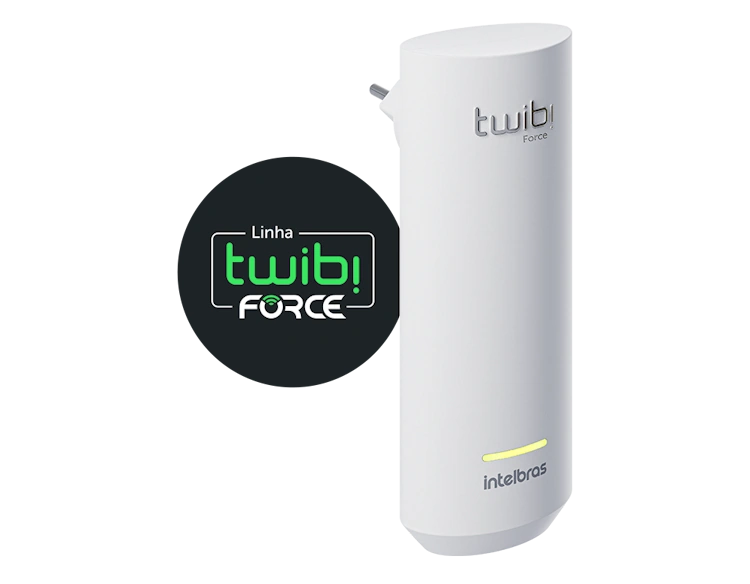 Intelbras lança linha Twibi Force com roteadores e extensores Wi-Fi inovadores twibi force plug intelbras