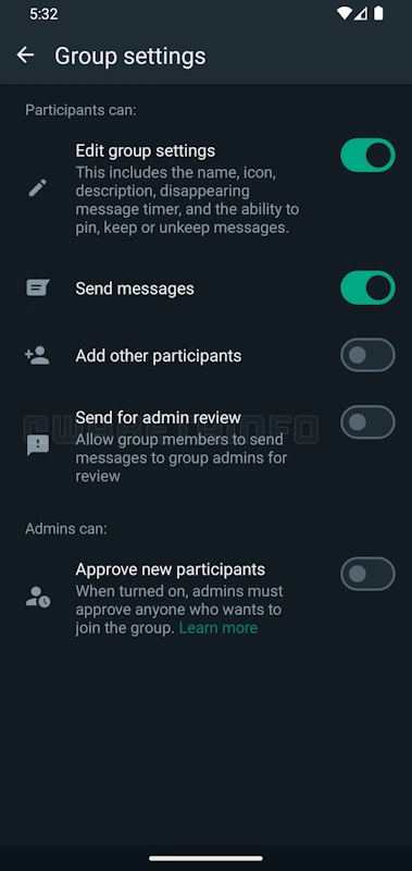 whatsapp beta captura de tela