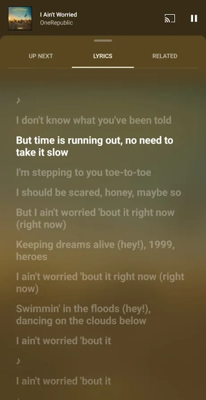 YouTube Music amplia suporte para letras sincronizadas em tempo real youtube music letras