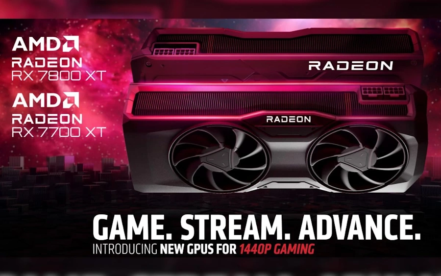 AMD apresenta GPUs Radeon RX 7800 XT e RX 7700 XT com arquitetura RDNA 3 AMD Radeon RX 7800 XT e 7700 xt