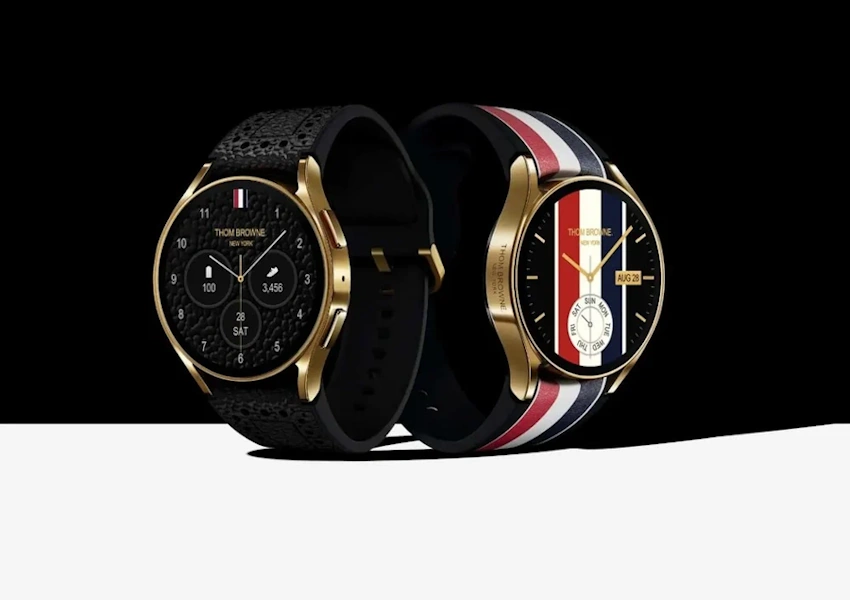 Samsung apresenta edições especiais: Galaxy Z Fold 5 e Galaxy Watch 6 assinados por Thom Browne galaxy watch 6 thom browne edition