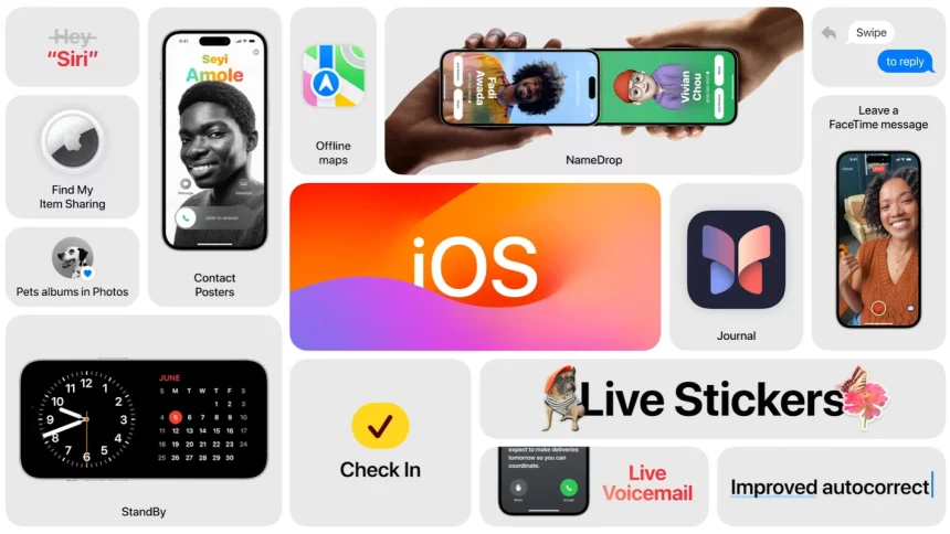 ios 17 lancamento
