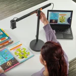 logitech reach webcam suporte articulado