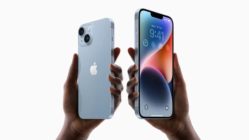 smartphones atuais da apple