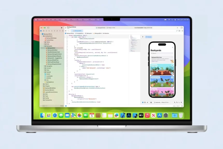 xcode 15 suporte ios 17