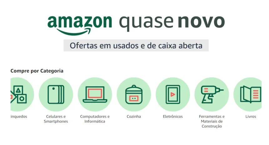 amazon quase novo