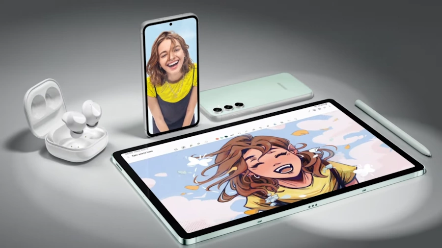 Samsung lança novos Galaxy Tab S9 FE e S9 FE+ e Galaxy Buds FE galaxy s23 fe