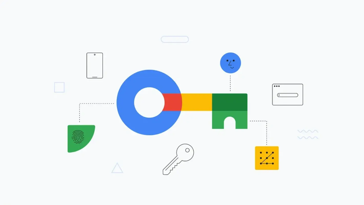 google chaves de seguranca