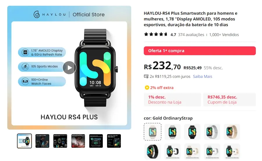 haylou rs4 plus