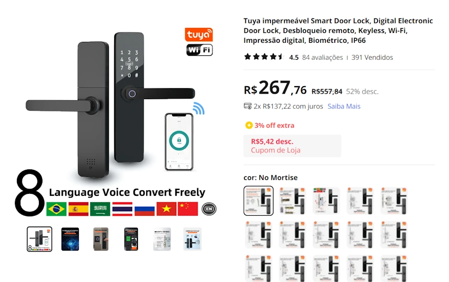 Ofertas no AliExpress: 12 produtos com até 70% de desconto smart tuya aliexpress