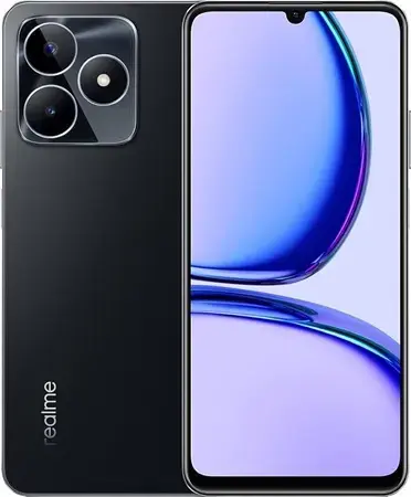 Realme C53 terá versão com mais armazenamento no Brasil Realme C53 na cor preta