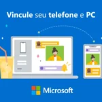 vincule seu telefone pc