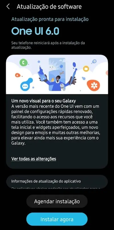 Samsung libera a One UI 6.0 com Android 14 para Galaxy S23 no Brasil one ui 6 galaxy s23