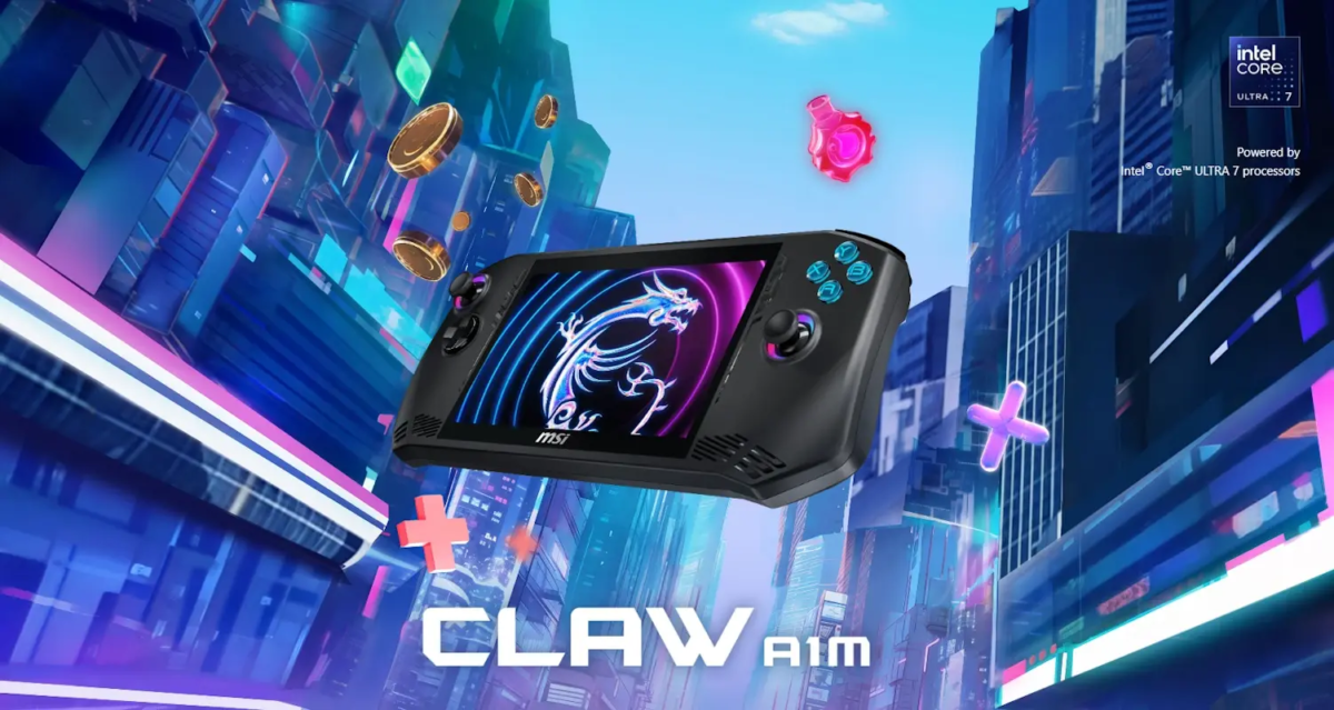 msi claw a1m lancamento