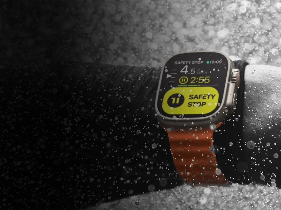 apple watch ultra 2 a prova d agua
