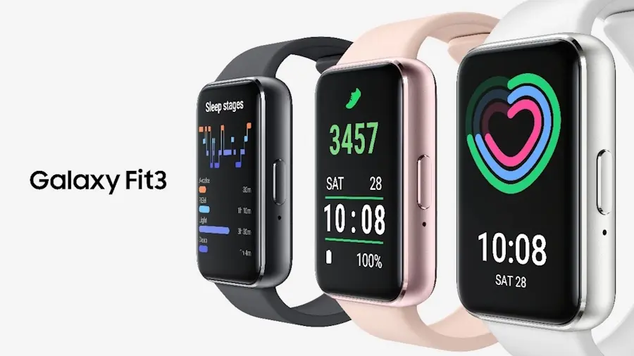 Galaxy Fit 3 chega ao Brasil com tela AMOLED e autonomia de 13 dias; veja o preço galaxy fit 3 cores