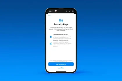 security keys windows icloud