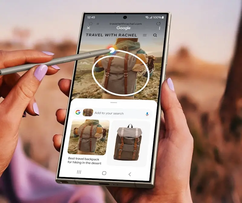 Galaxy IA: Circule para Pesquisar se torna o recurso mais popular no Galaxy S24 circle to search galaxy s24 recurso