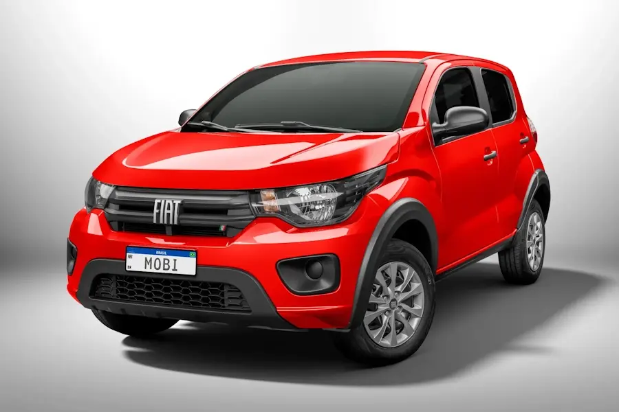 Fiat Mobi tem preço reduzido no Brasil, saiba mais fiat mobi vermelho preco