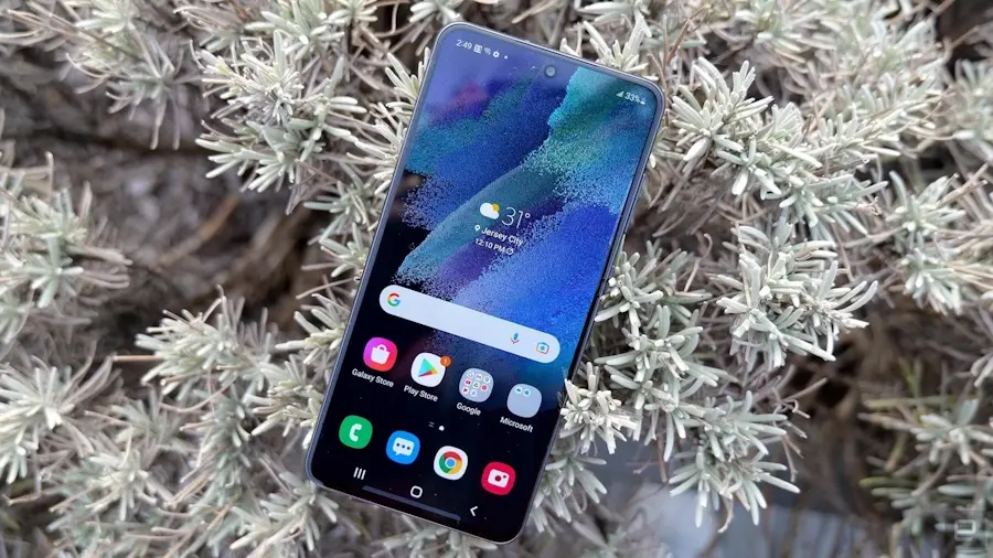 galaxy s21 fe tela