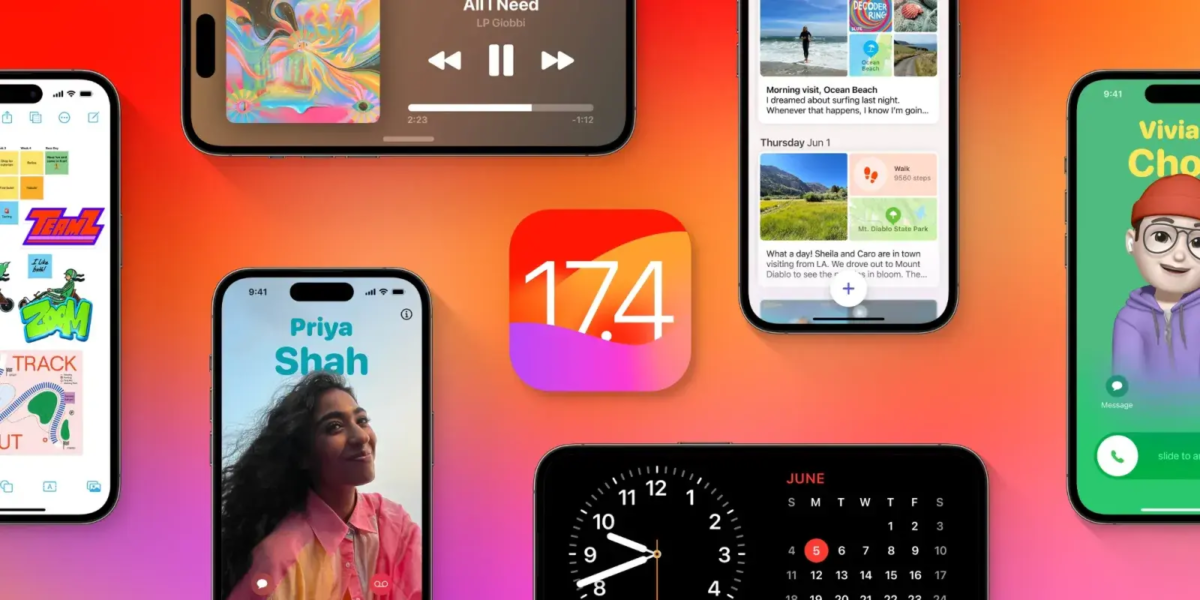 ios 17-4 lancamento