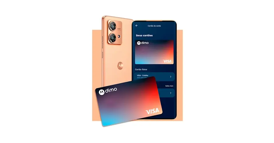 Motorola lança o Dimo: o cartão de crédito sem anuidade integrado ao smartphone motorola dimo oficial