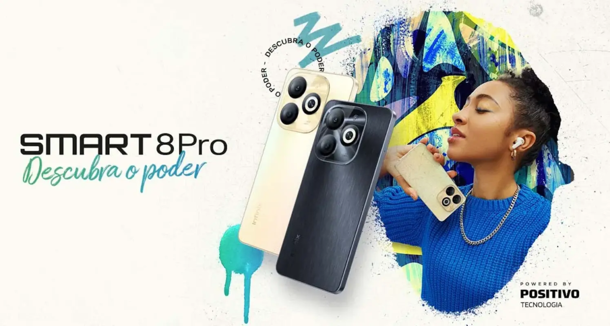 infinix smart 8 pro brasil 2024