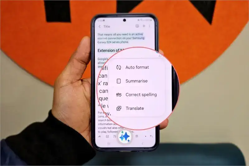 Galaxy IA chega para o Galaxy Z Fold 5 trazendo uma série de novos recursos Samsung Notes novos recursos