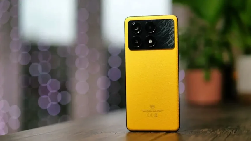 Xiaomi Poco X6 Pro amarelo