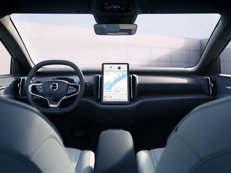 Volvo EX30 chega ao Brasil: SUV elétrico está disponível em 4 versões volvo ex30 interna