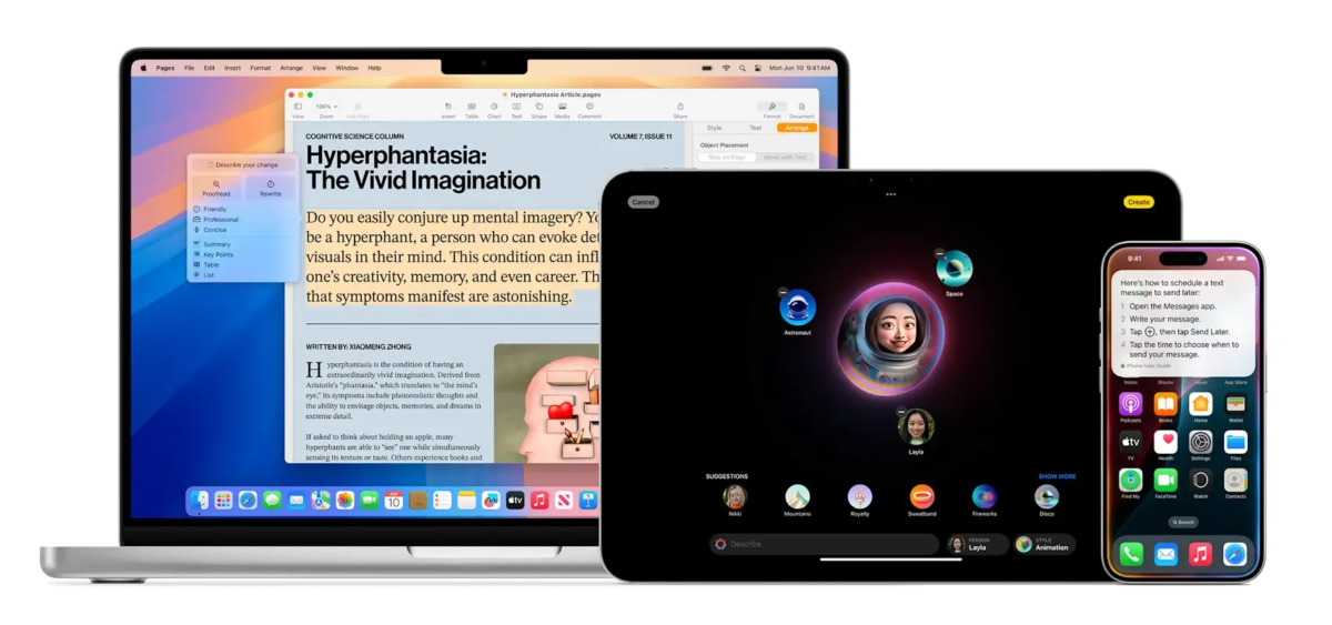 apple inteligence lancado