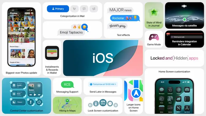 Apple lança iOS 18: inteligência artificial e ainda mais personalização, saiba as novidades ios 18 informacoes