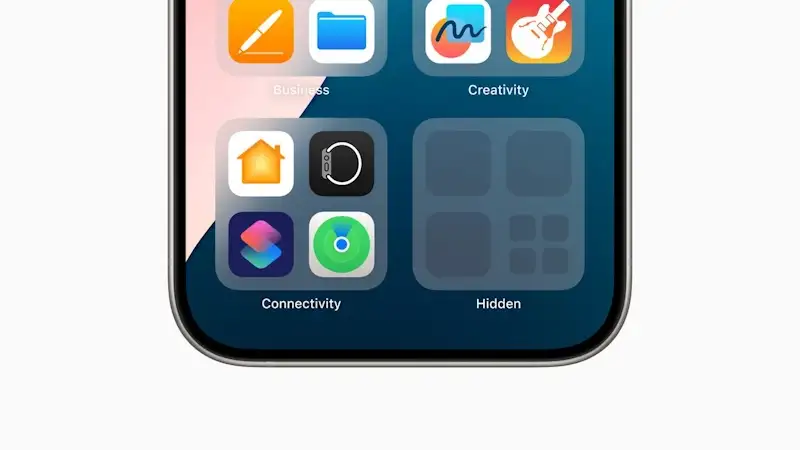 ios 18 aplicativos ocultos